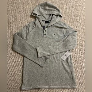 Men’s NWT Hurley Hooded Henley